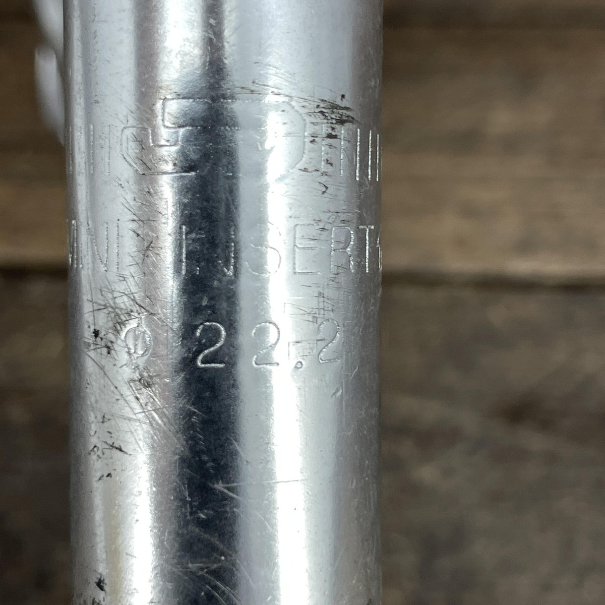 Vintage Coda Quill Stem 22.2 Silver 90s Road Negative Rise 2-Bolt