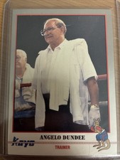1991 Kayo Boxing Angelo Dundee #4 Trainer Muhammad Ali Corner Vintage Card