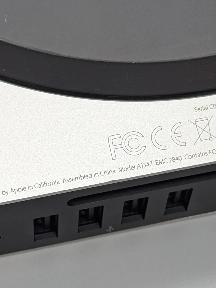 Apple A1347 Mac Mini Dual Core 3.0GHz i7 16GB 256GB SSD w/ OEM CORD HIGH SIERRA! - Image 3 of 4
