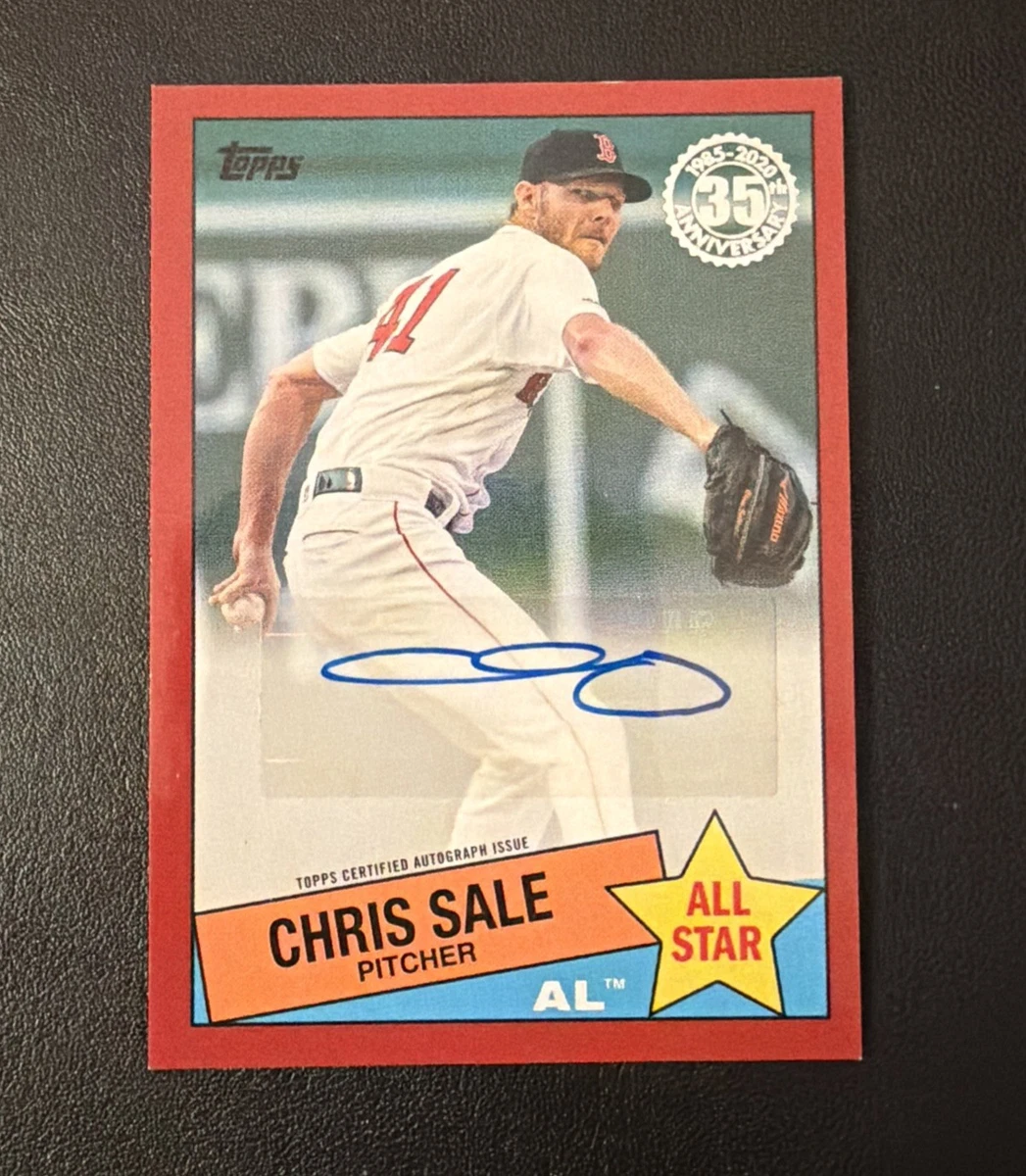 Topps Chris Sale Baseball Serial Numbered Sports Trading Cards