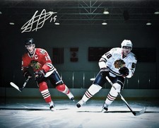 Jonathan Toews Signed Autographed 11x14 Photo Chicago Blackhawks Patrick Kane