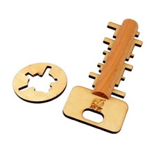 Educational Creative Kids Toy Intelligence Development Games Puzzle Unlock Key D
