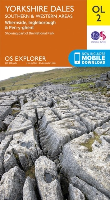 Yorkshire Dales South & Western by Ordnance Survey (Sheet map, folded)