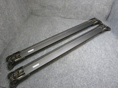 OEM Thule WingBar Edge 42L Aero Crossbars Pair Swiss Made   For Parts Only
