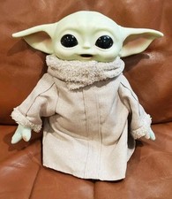 11" Star Wars The Child Baby Yoda Grogu Talking Plush Interactive Toy No Remote