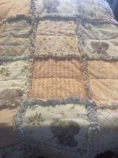 Little Girl Elephant Rag Quilt