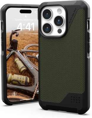 URBAN ARMOR GEAR UAG Metropolis LT Case mit MagSafe für iPhone 15 Pro - Oliv