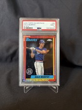 2025 Topps 1990 Topps Chrome Silver Pack Dale Murphy Black /10 PSA 9