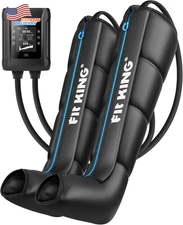 Air Compression Leg Recovery System Cordless Rechargeable Leg Compression NEW US