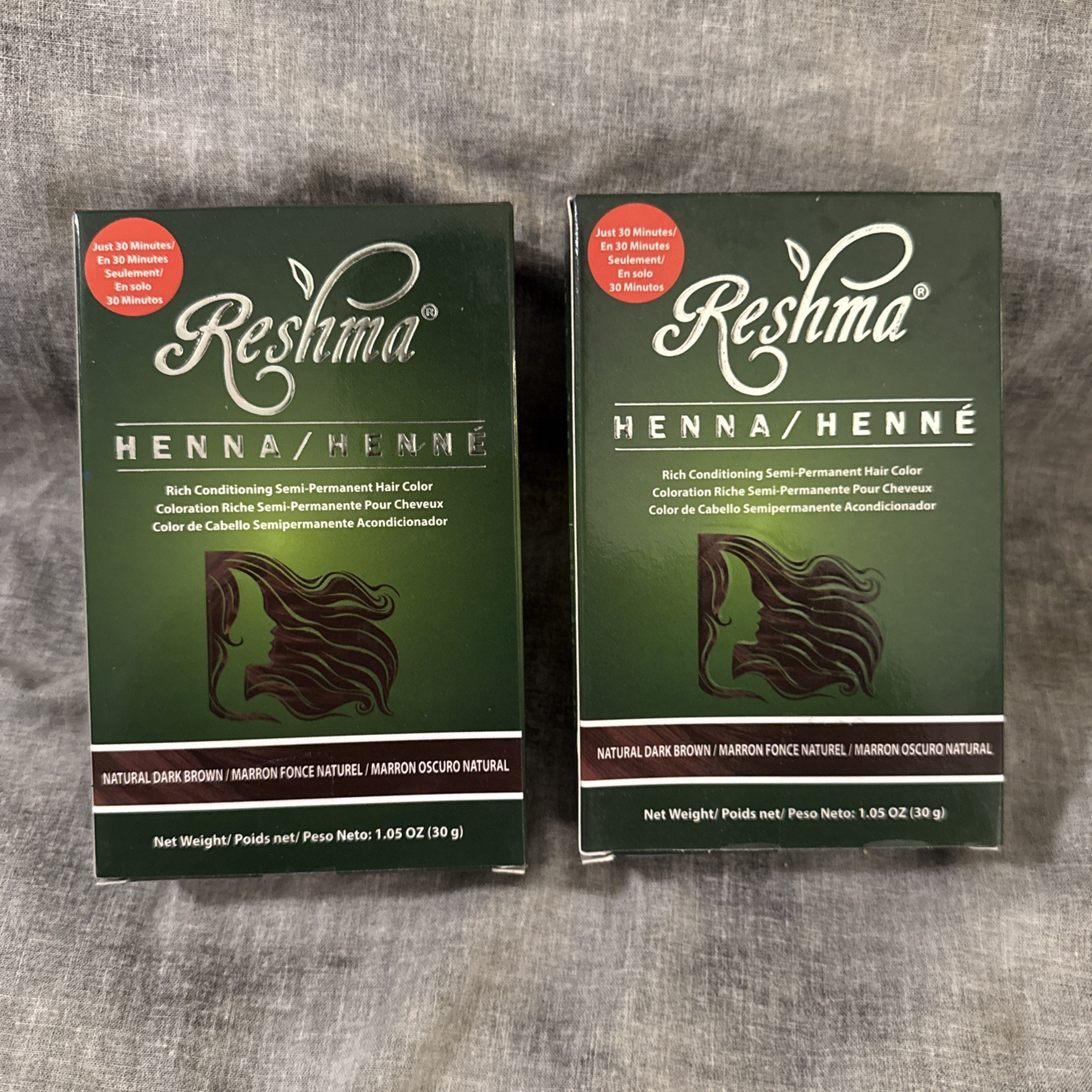 2pk Reshma Henna  Natural Burgundy rich conditioning semi- p
