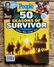 2026 PEOPLE MAGAZINE 50 SEASONS OF SURVIVOR Time life reality show games