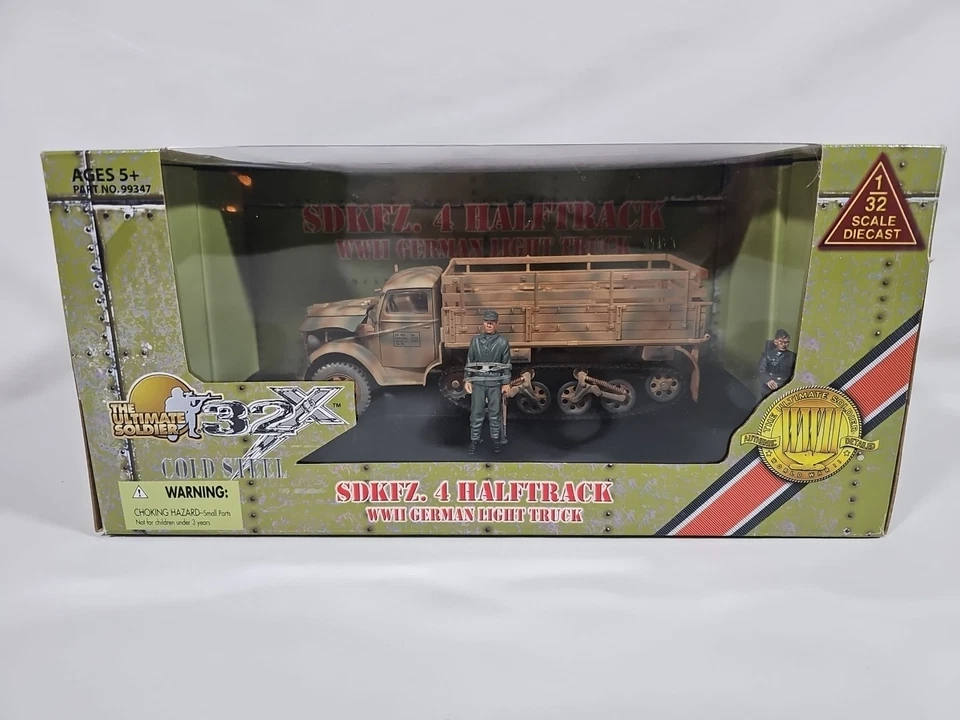 Ultimate Soldier SdKfz. 4 HALFTRACK WWII German Light Truck 1:32 NEW  - Image 2 of 4