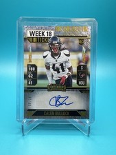2024 Panini Contenders - Calen Bullock - RC Week 18 Ticket Auto /18