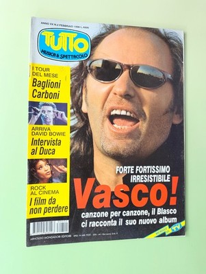 ALLE MUSIK FEBRUAR 2-1996 VASCO ROSSI-DAVID BOWIE-CLAUDIO BAGLIONI-TORI AMOS