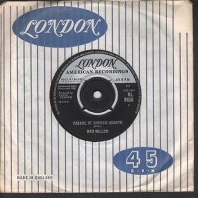 Ned Miller From A Jack To A King 7'' vinyl UK London 1962 Silver top logo label