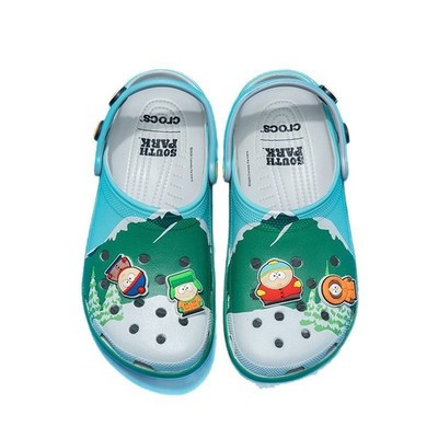 Crocs x South Park Multicolor Shoes Slides Casual Comfort Slip On Slippers Beach