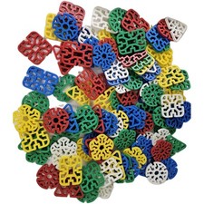 Lakeshore Play Build Interlocking Waffle Shap...