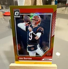 2024 Panini Donruss Optic Joe Burrow Gold Prizm /10 #38 Bengals