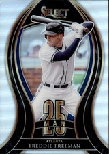 2021 Panini Select - 25-Man Freddie Freeman #25M-2 Holo Prizm