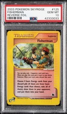 2003 POKEMON SKYRIDGE #125 FISHERMAN-REVERSE FOIL PSA 10 on eBay