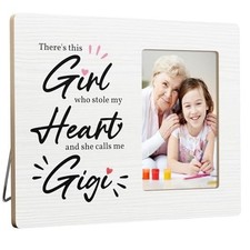 Gigi Gifts for Grandma Picture Frame from Granddaugther, There's this Girl She