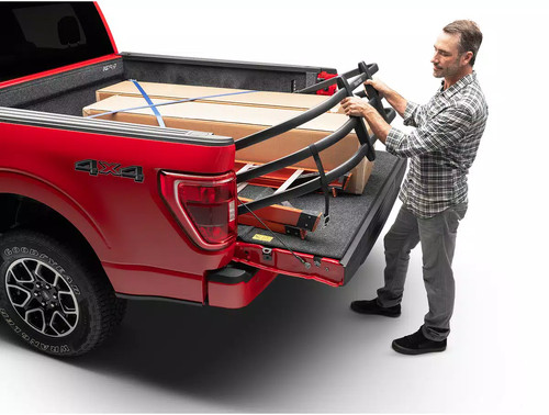 AMP Research BedXtender HD Max Fits 94-25 Ram1500-3500/F150-F350/Titan/XD Silver - Picture 9 of 23