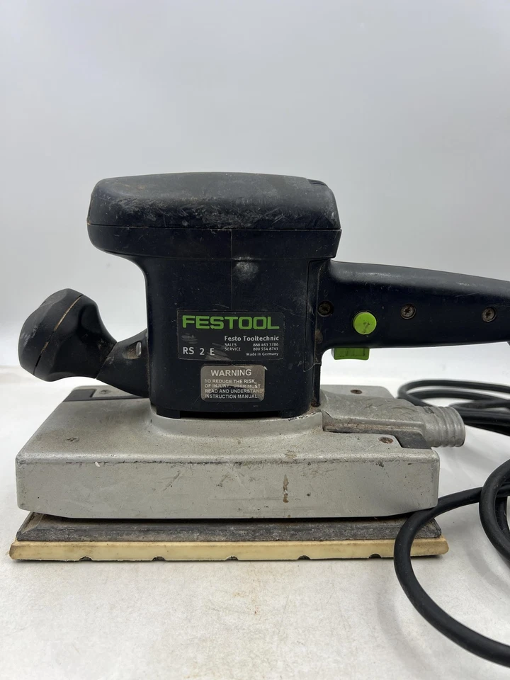 Festool RS 2 E Orbital Finishing Sander 1/2 Sheet 120V 330W Made in Germany - Image 2 of 4