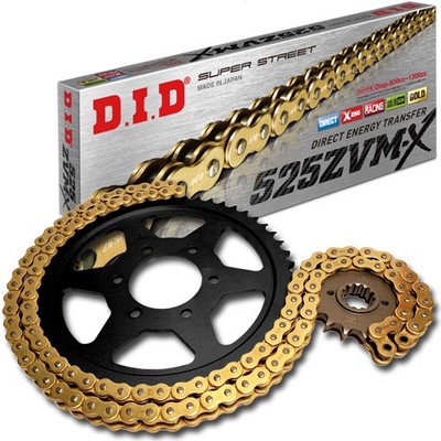 DID Kettensatz Stahl 525ZVM-X G&G Niet für BMW S 1000 RR K10/K46 Bauj.2012