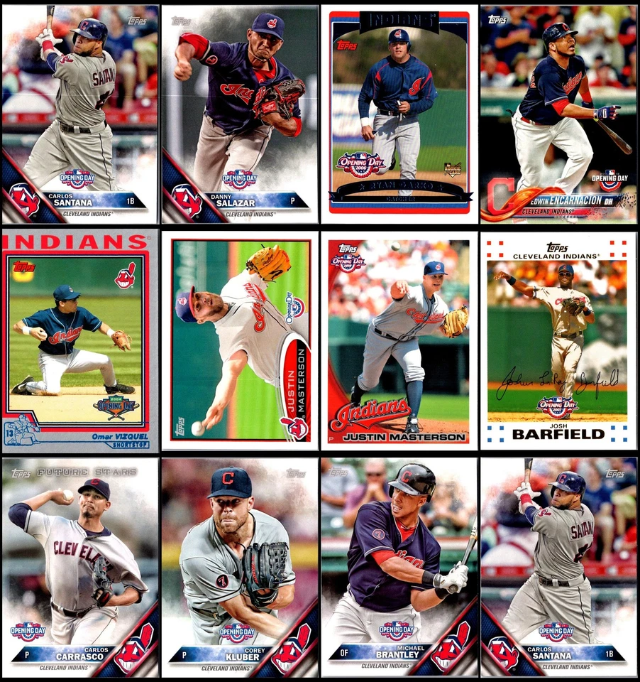 Lote de cartas Topps Opening Day Cleveland Indians (59) - NÃO PERCA – PRÓXIMA VEZ... - Imagem 2 de 4