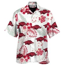 Arkansas Razorbacks All Over Print 3D Hawaiian Shirt