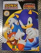Sonic The Hedgehog Jumbo Coloring Activity Book with Tear/Share Pages ship