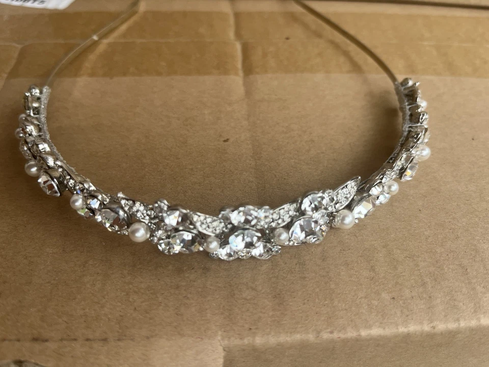 Свадебная серебряная блестящая обручальная лента David's - Изображение 2 из 4