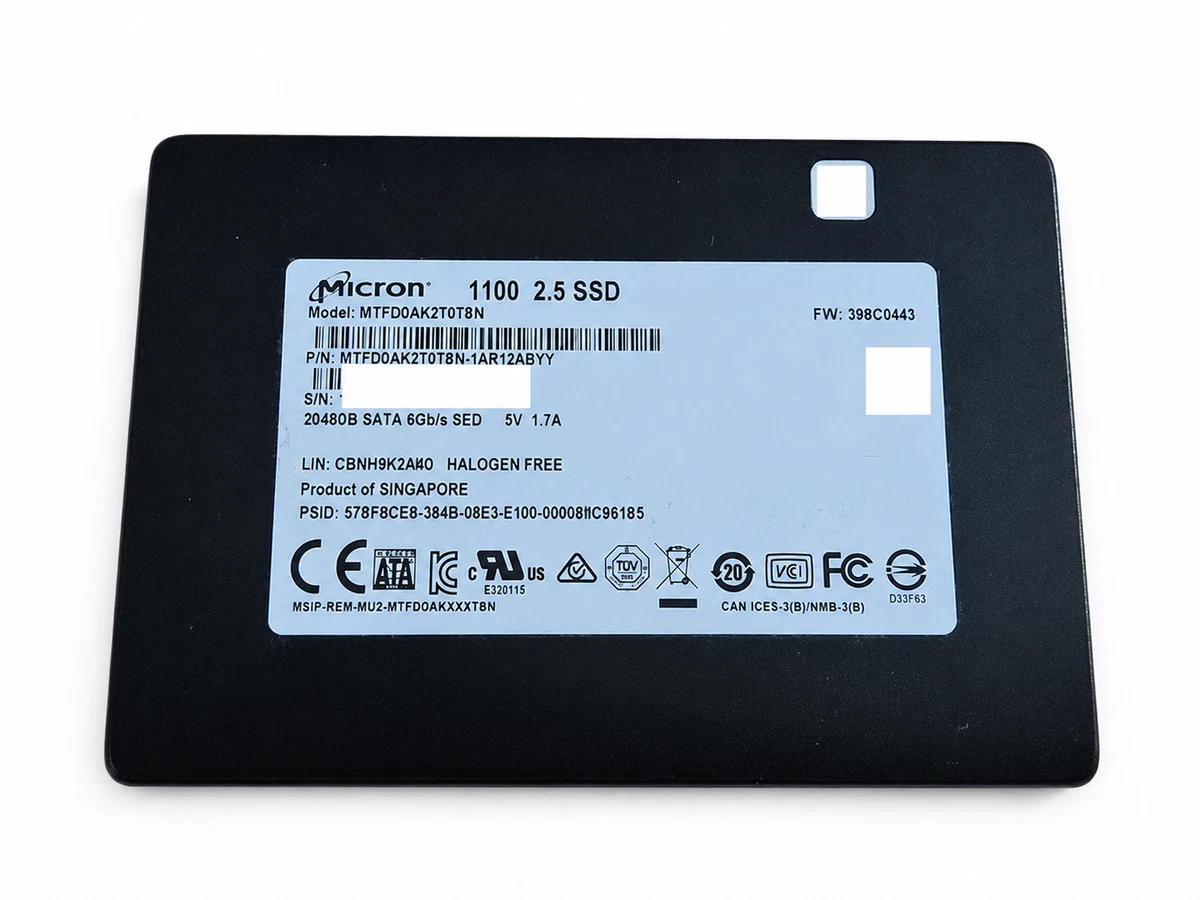 Micron 2TB Solid State Drives for sale | eBay