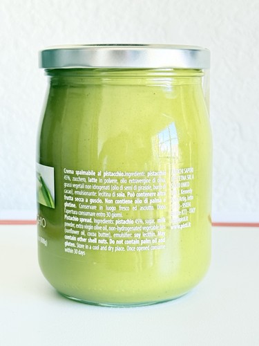 Pisti Sicilian Pistachio Cream Spread 21.2 oz 600g - Picture 2 of 3
