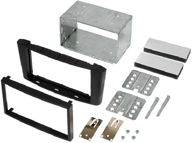 KIT 2 DIN compatible avec TOYOTA AVENSIS T25 04-09 NOIR - Photo 1/1