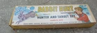 1960s MARX Rabbit Hunt Hunter Target Set w Box Shotgun 1 Dart Damaged Rabbit @@