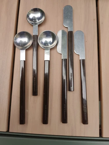 Set Of 6 Cutlery Air France Raymond Loewy Design 1976