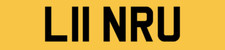 LIN LYNN CHERISHED NUMBER PLATE REGISTRATION L11 NRU CAR REG LINN LYN LYNNE REG