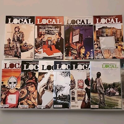 10 LOCAL Comic Lot Wood &Kelly Oni Press 1st Prints 1 & 4-12. NM-M Portland B&B 