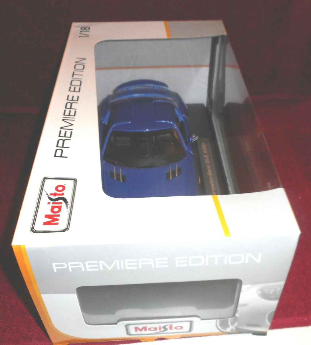 MAISTO PREMIERE ED. DIECAST 1:18 [ MERCEDES - BENZ SLS AMG ] TOY
