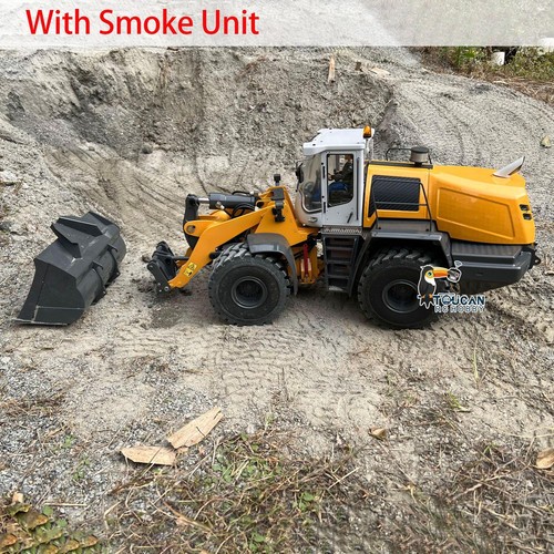 1/14 RC Hydraulic Loader XDRC 580 Wheeled Engineering Vehicles Smoke Sound ST8 - Picture 4 of 8