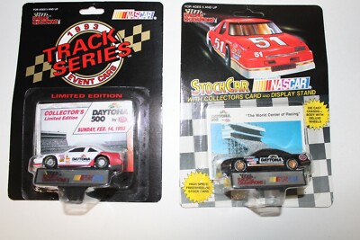 Racing Champions diecast 1/64 lot of 2, Track Series Limited 1993, Daytona 500