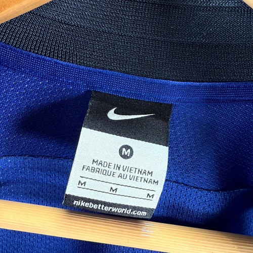 Nike FC Barcelona Football Track Jacket Men's Medium Mock Neck Full Zip Pockets - Picture 9 of 12