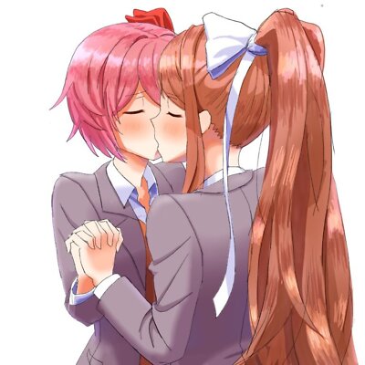 Anime Girls Doki Doki Literature Club Sayori Doki  Gaming Mat Desk 14536