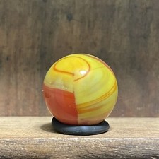 Vintage Christiansen Agate Company CAC Striped Opaque Marble 9/16 Mint