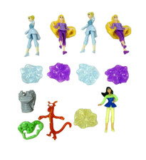 Cinderella Rapunzel Mulan Mushu Disney Kinder Joy Eggs Toys Lot of 6