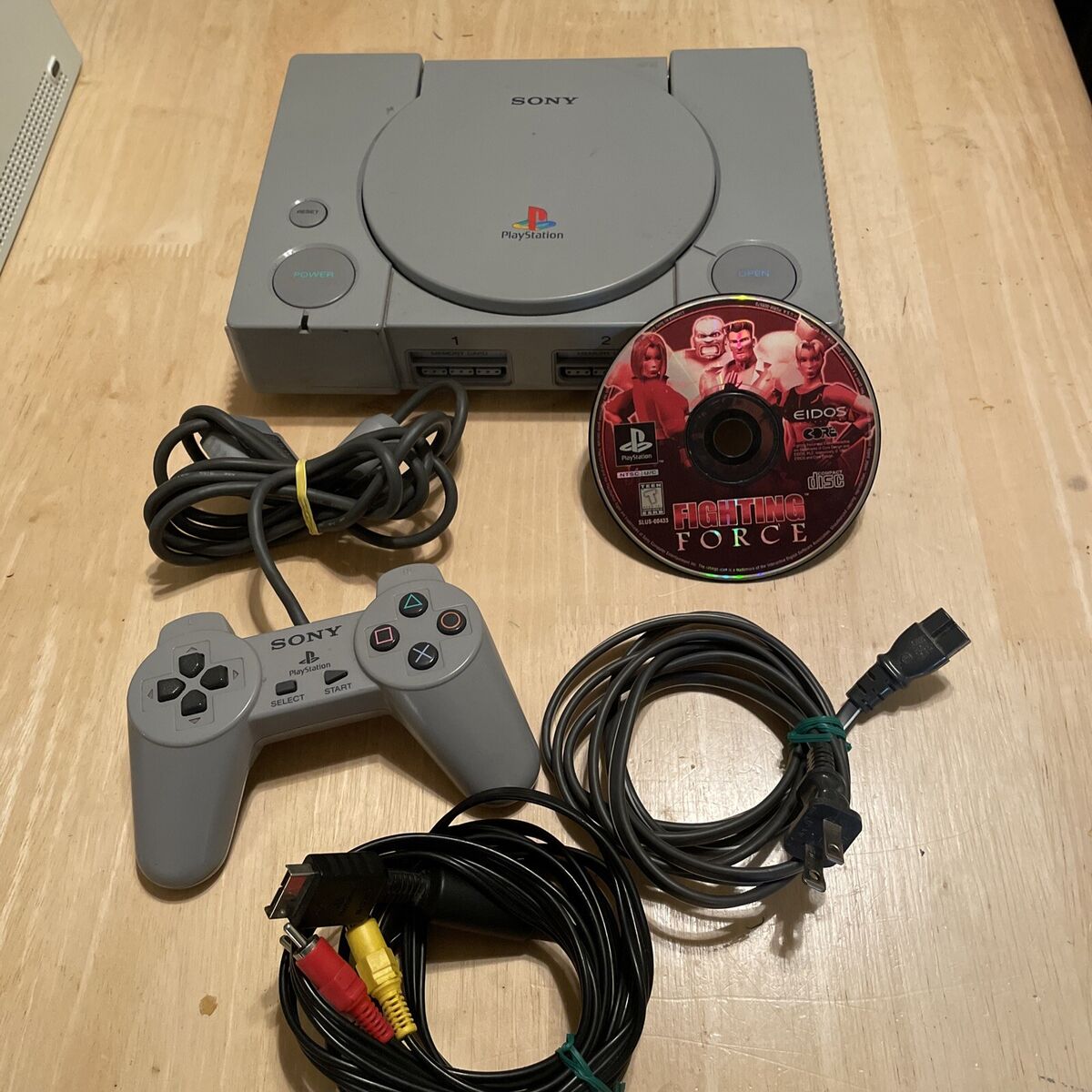 Official Sony PlayStation 1 PS1 Console Complete w Controller