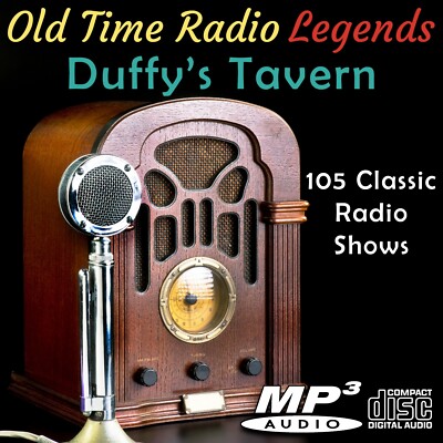 Old Time Radio Legends Duffy's Tavern 105 Shows on CD