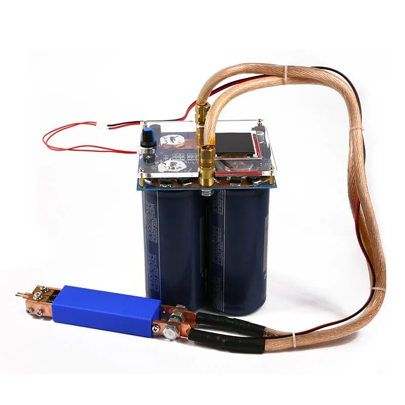 Li-ion Battery Spot Welder Farad Capacitor Butt Welder Home Welding Double Pulse
