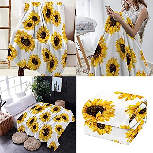 Chicken Printed Super Soft Fuzzy Faux Fur Reversible Flannel Throw Blanket For S - Picture 7 of 8
